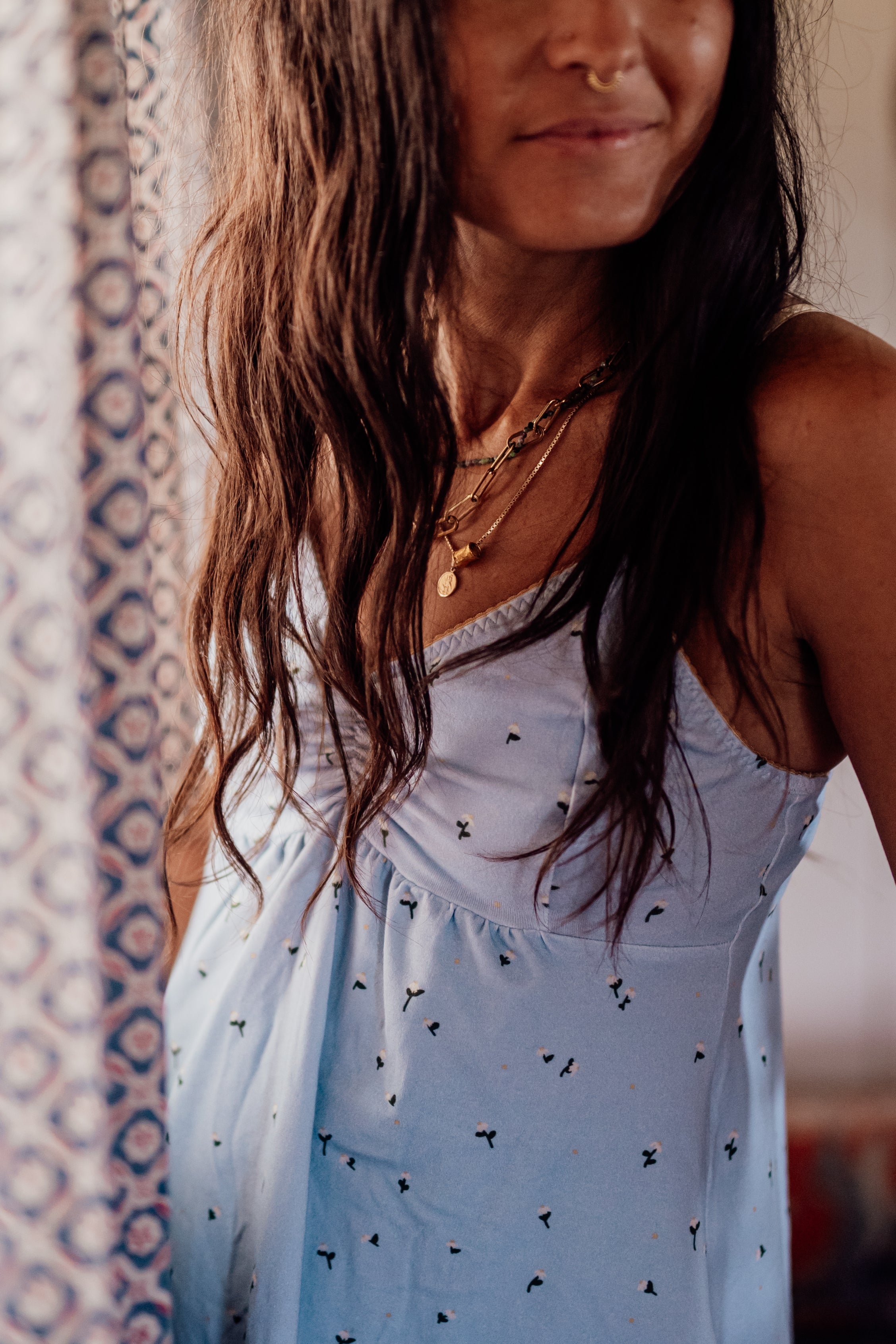 SHORT Cotton DAISY Nightie