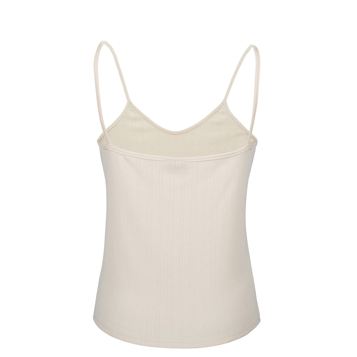 POINTELLE Cotton ALMOND Singlet