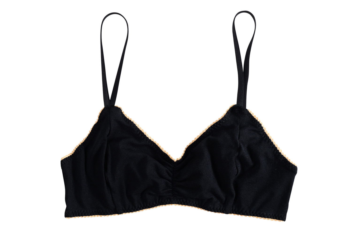 BLACK straps LOA Bralette