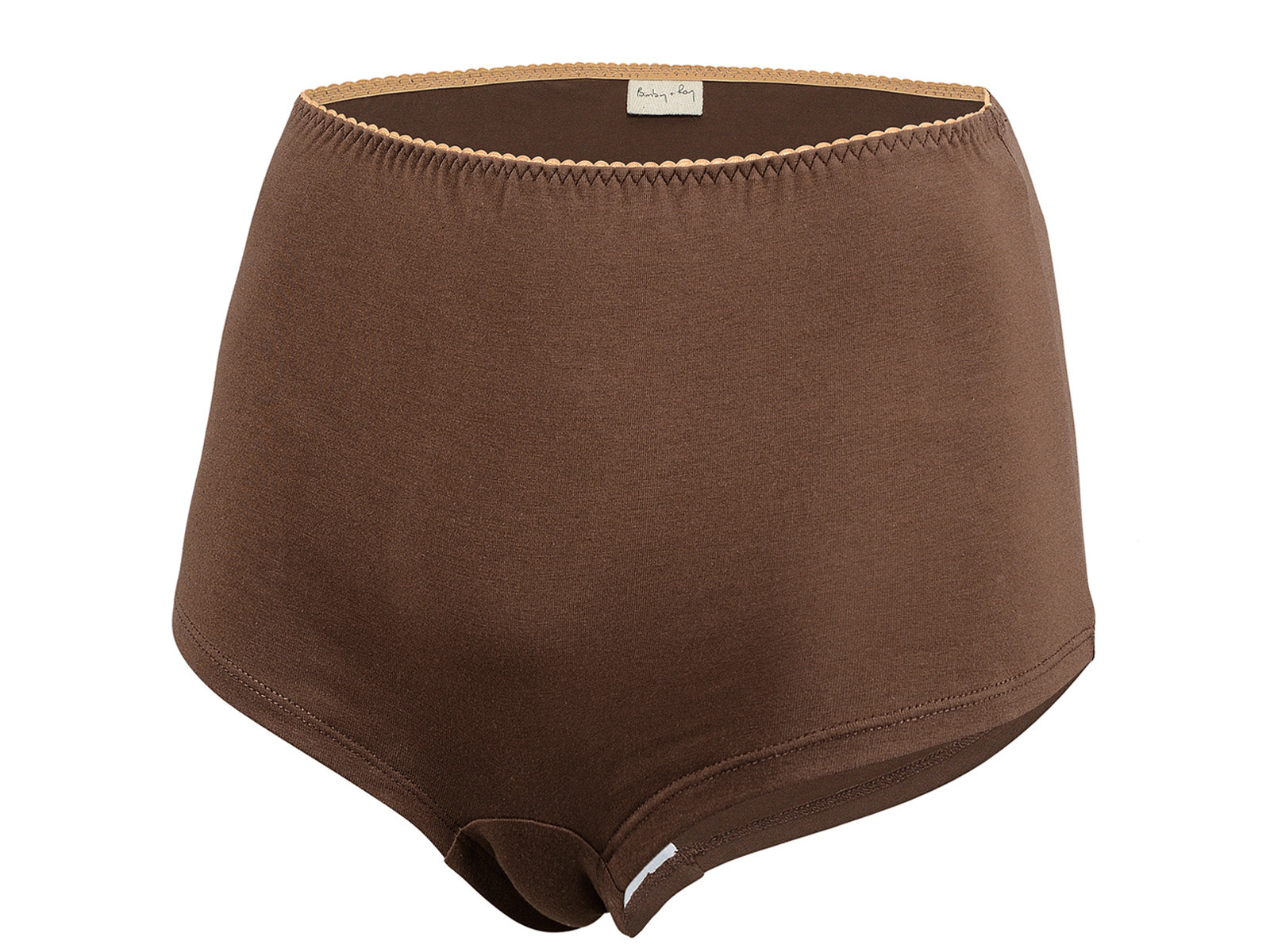 Cotton COCOA BUTTER Boyleg Bottoms