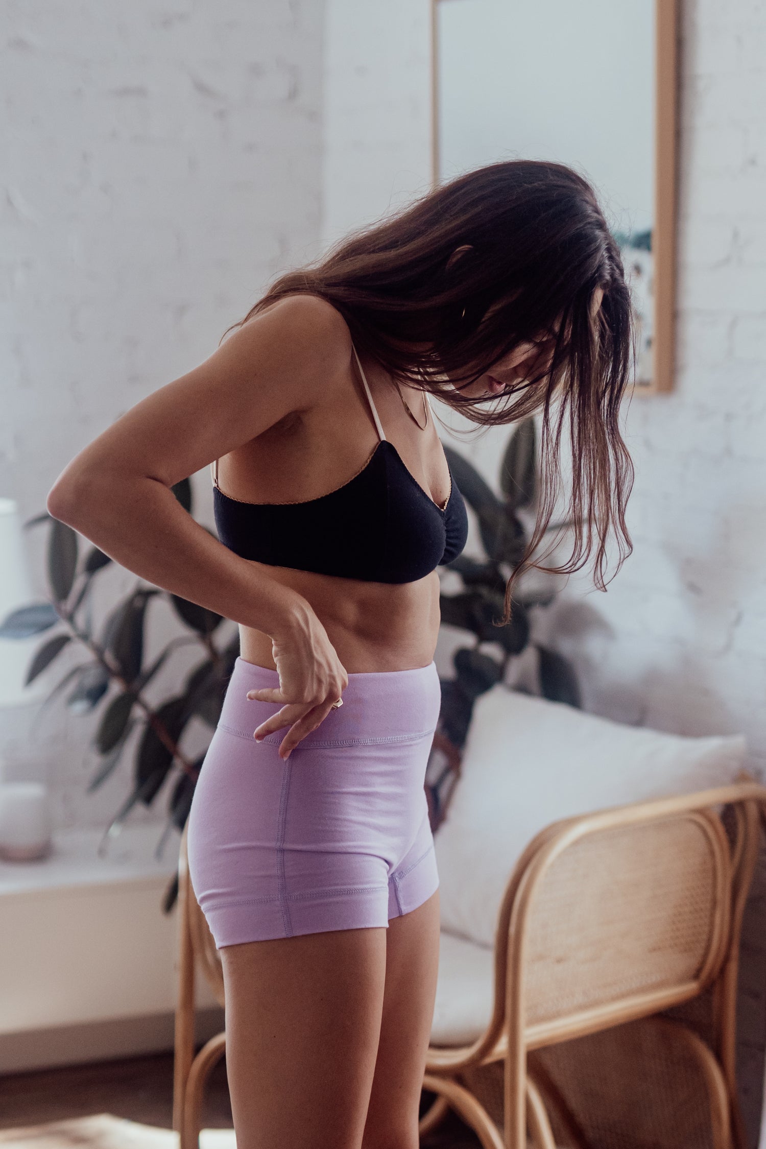 COTTON LILAC Mini Tights