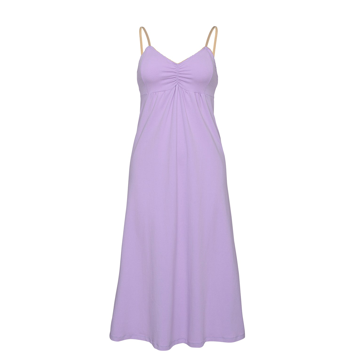 MIDI Cotton LILAC Nightie