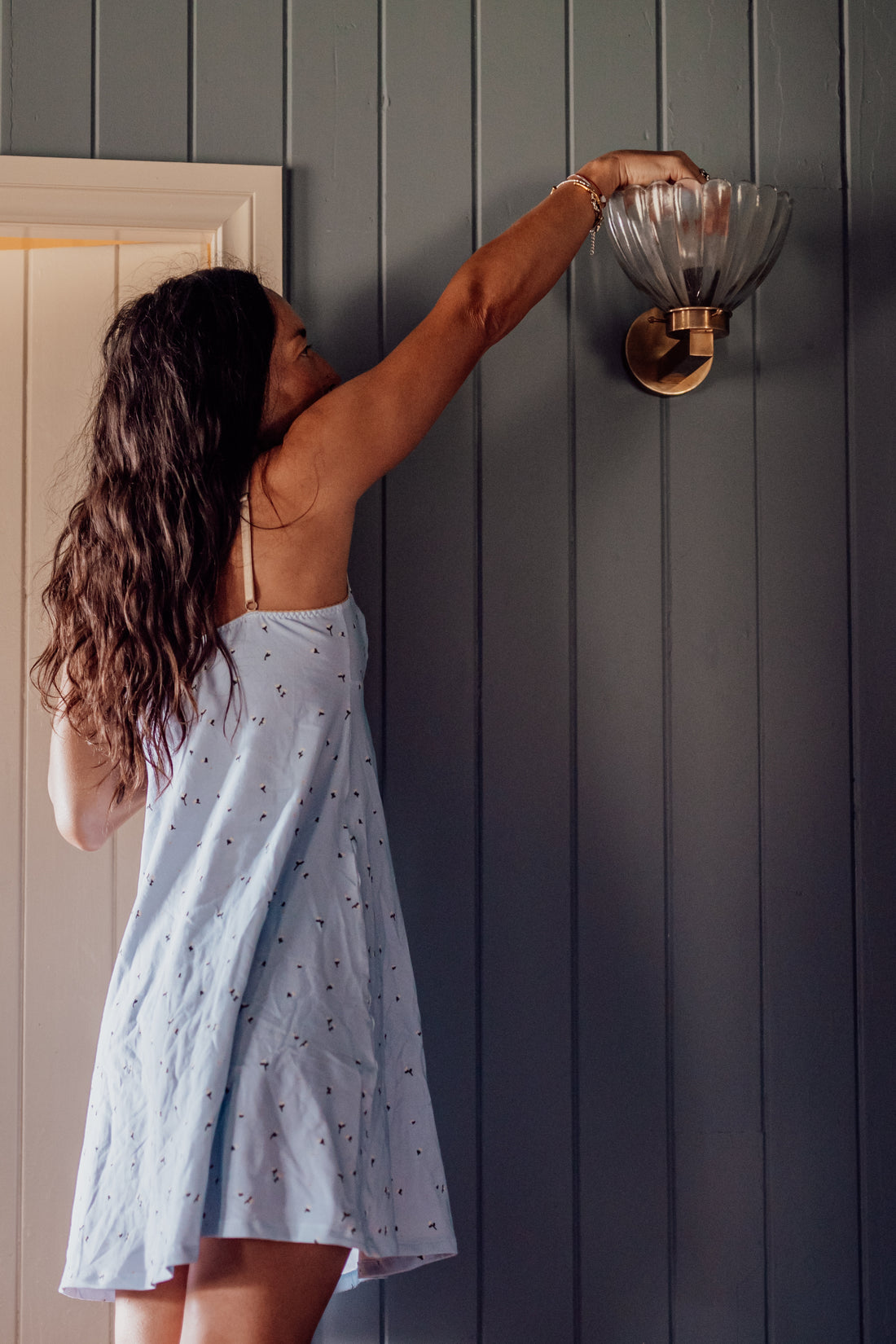 SAMPLE/SECONDS SHORT COTTON DAISY Nightie