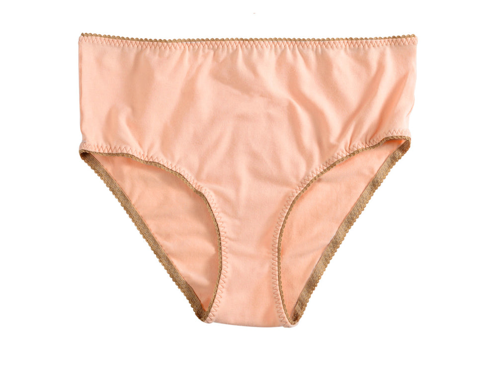 Cotton APRICOT High Waisted Bottoms