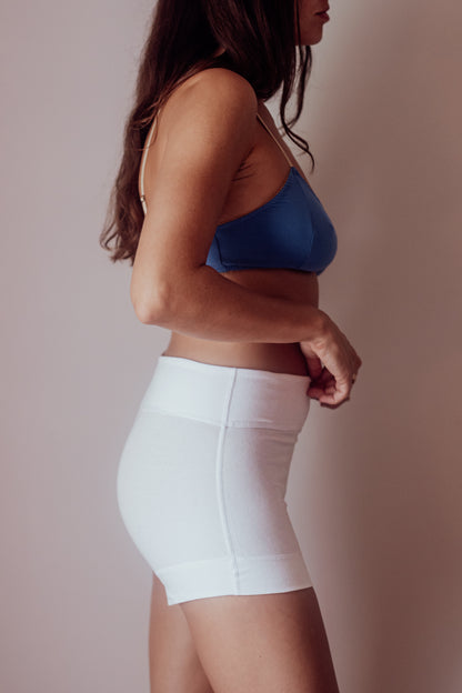 COTTON WHITE Mini Tights
