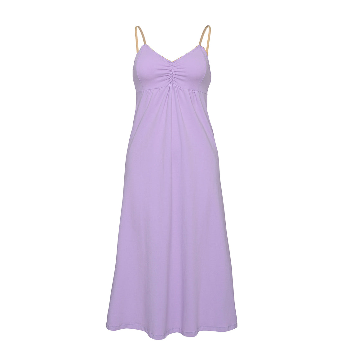 MIDI Cotton LILAC Nightie