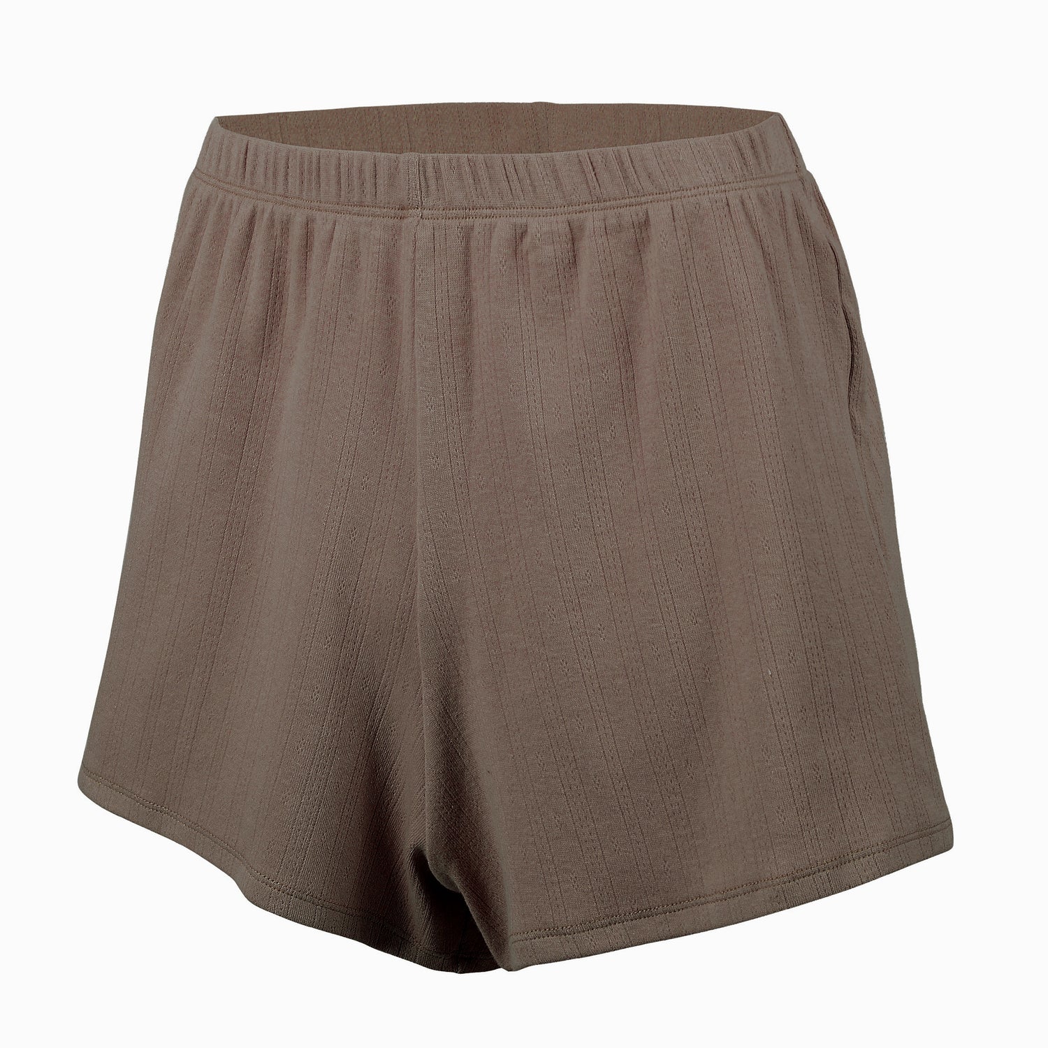 POINTELLE Cotton MUSHROOM Shorts