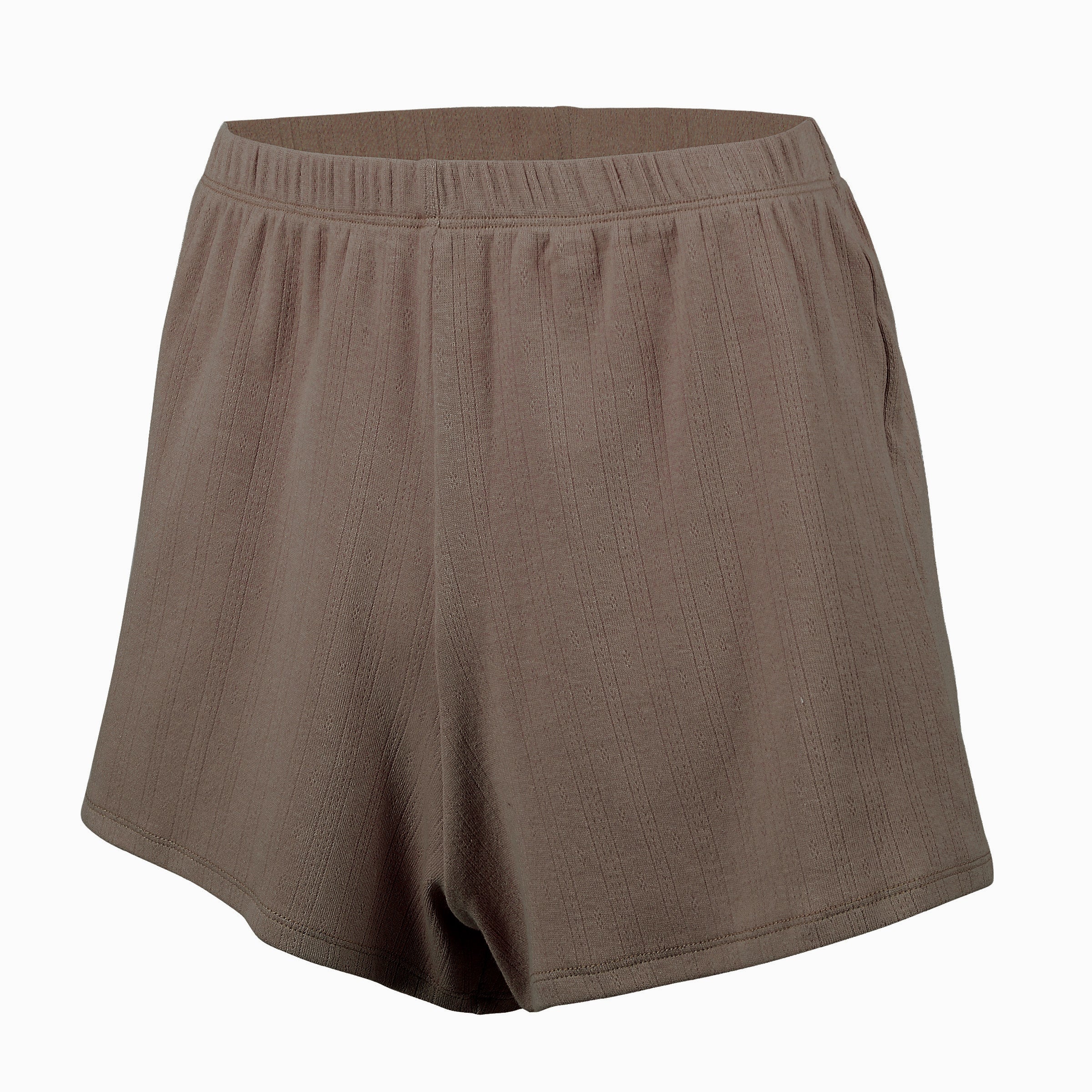 POINTELLE Cotton MUSHROOM Shorts