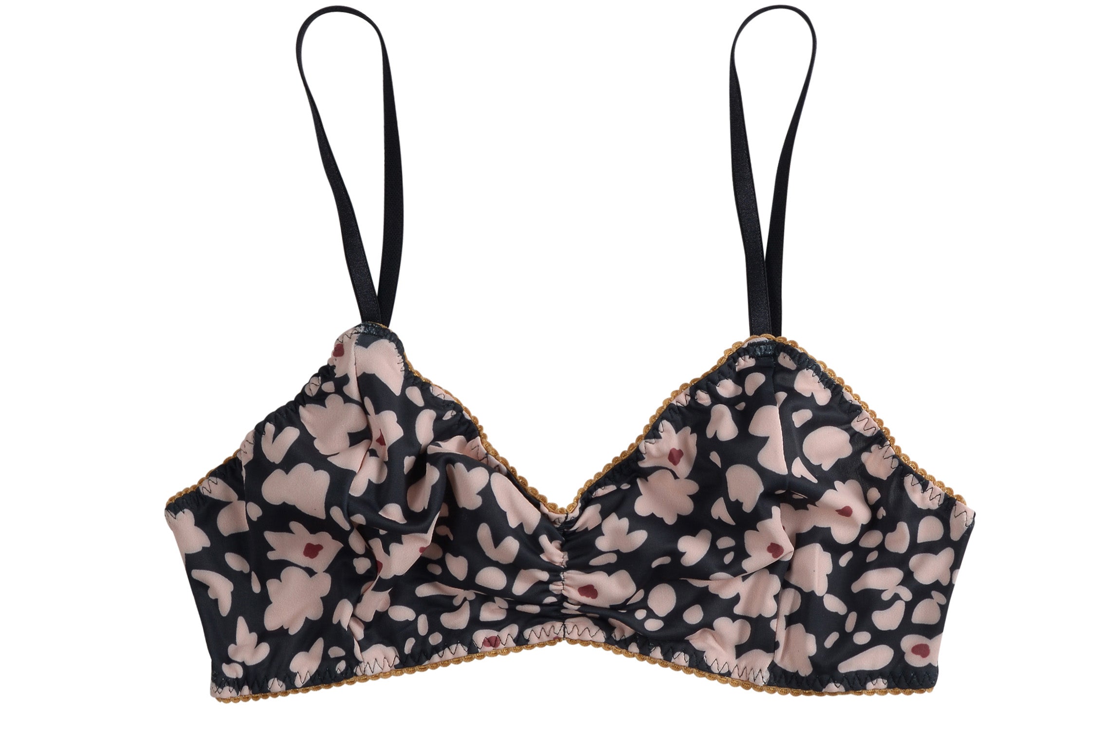 Black straps UKU Bralette – Bimby + Roy