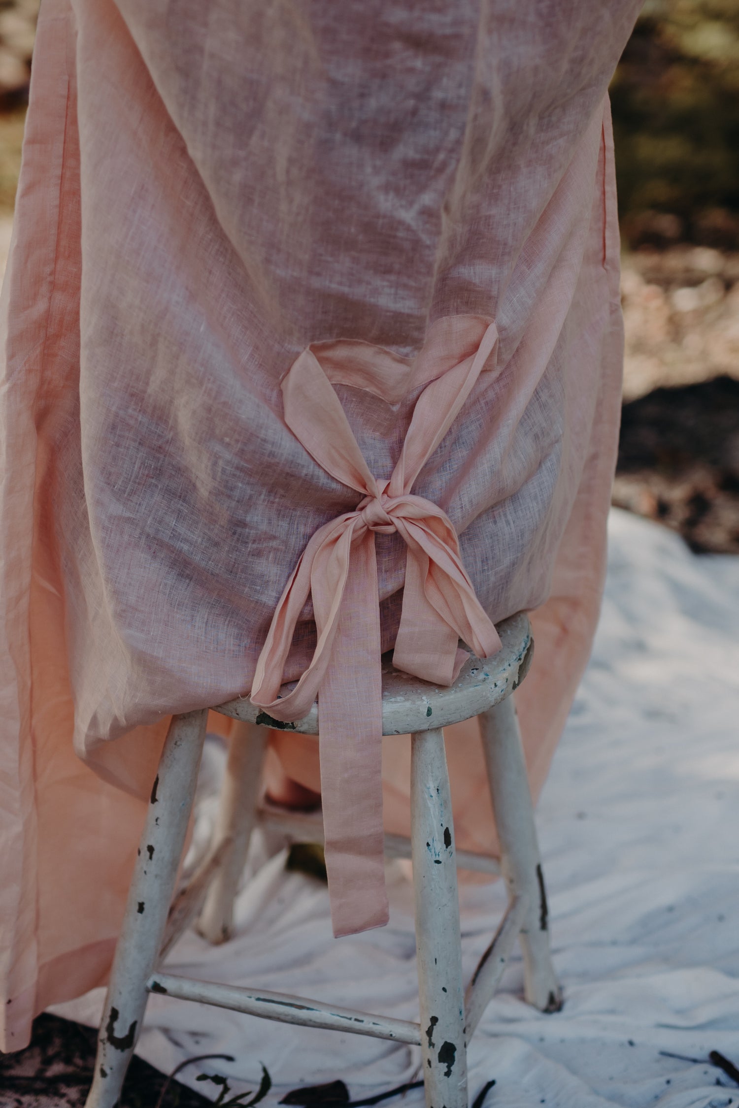 TASHI Linen Robe