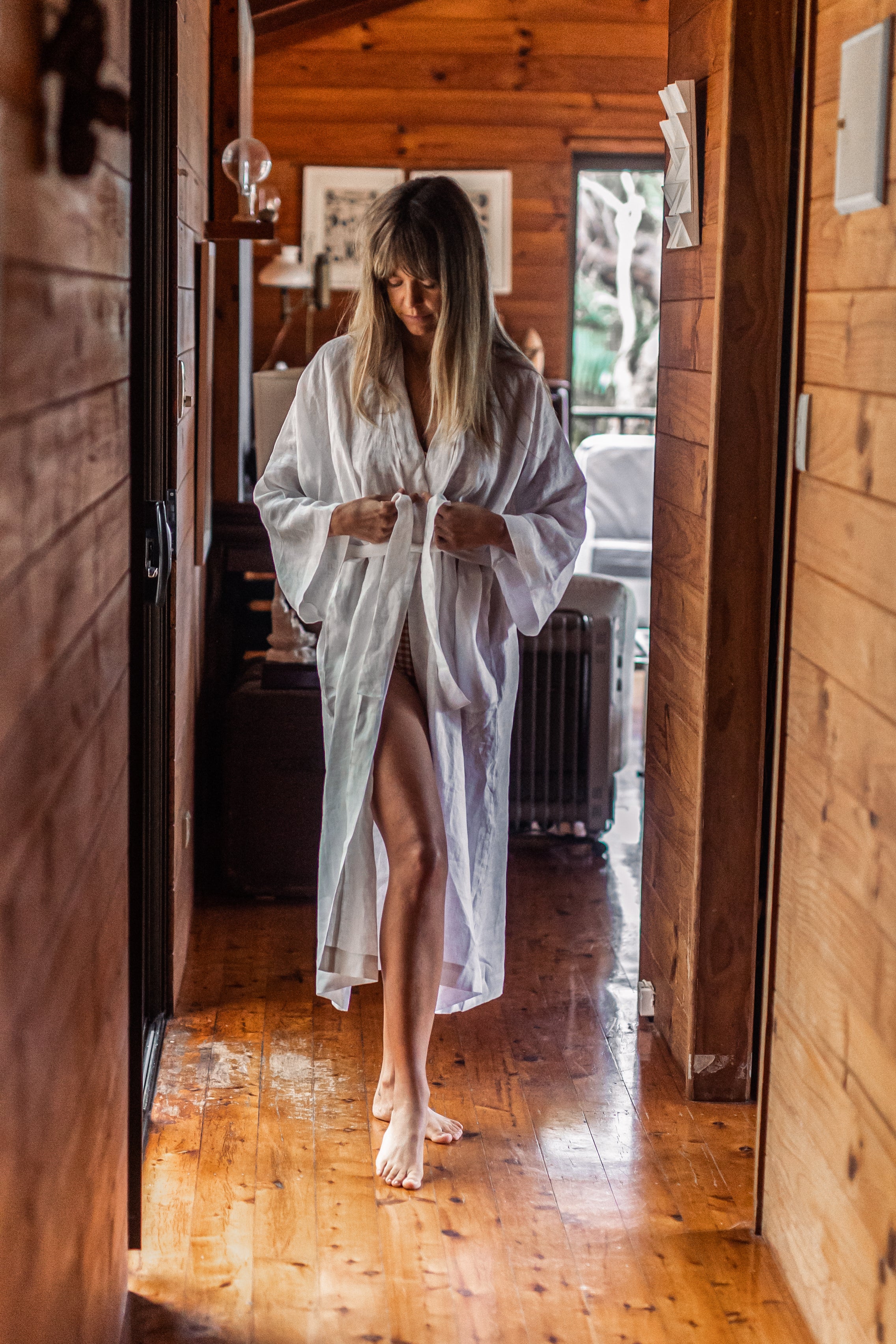 NILA Linen Robe